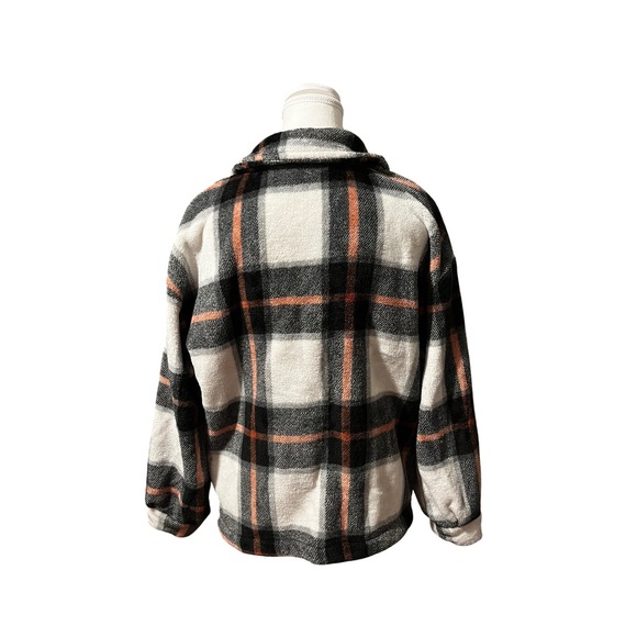SHEIN plaid flannel jacket – size M - Picture 3 of 5